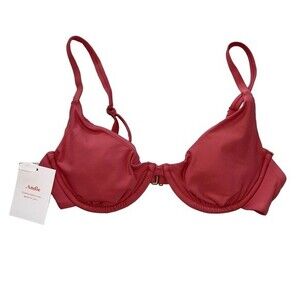 Andie The Sicily Bikini Top in Punch Size S‎ NWT